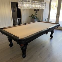 Black Olhausen Pool Table