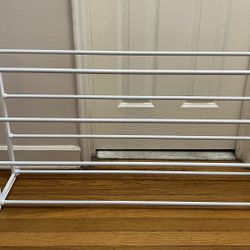 White 4-Tier Shoe Rack  