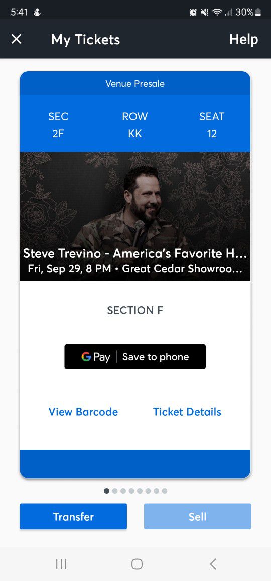 Steve Trevino Tickets Foxwoods Comedy