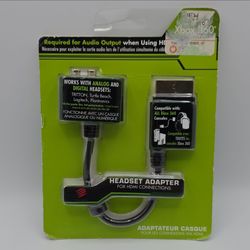NEW - Mad Catz Xbox 360 Headset Adapter for HDMI