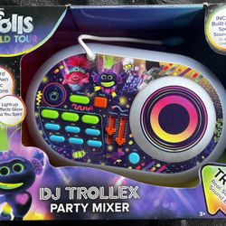 KIDdesigns Trolls World Tour DJ Trollex Party Mixer