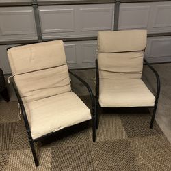 Set of Outdoor Chairs