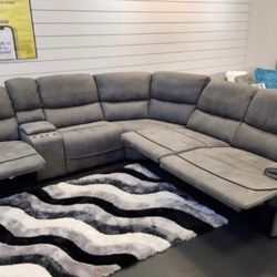  Alejandra Reclining Sectional $1299