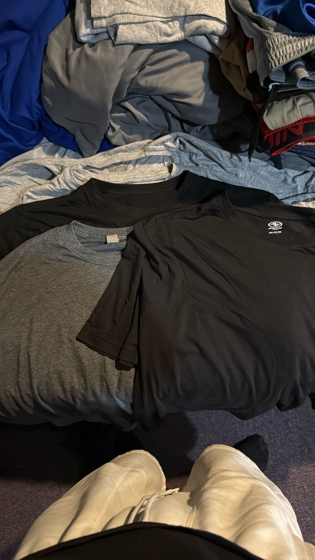 Work T-Shirts, Size 2X And One 3X