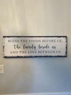 Large house sign