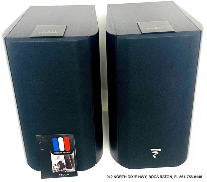 Focal Chorus 605 Bookshelf Speakers Black Tested
