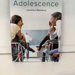 Adolescence By Laurence Steinberg 