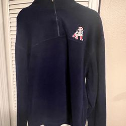 New England Patriots Fleece Pullover Jacket