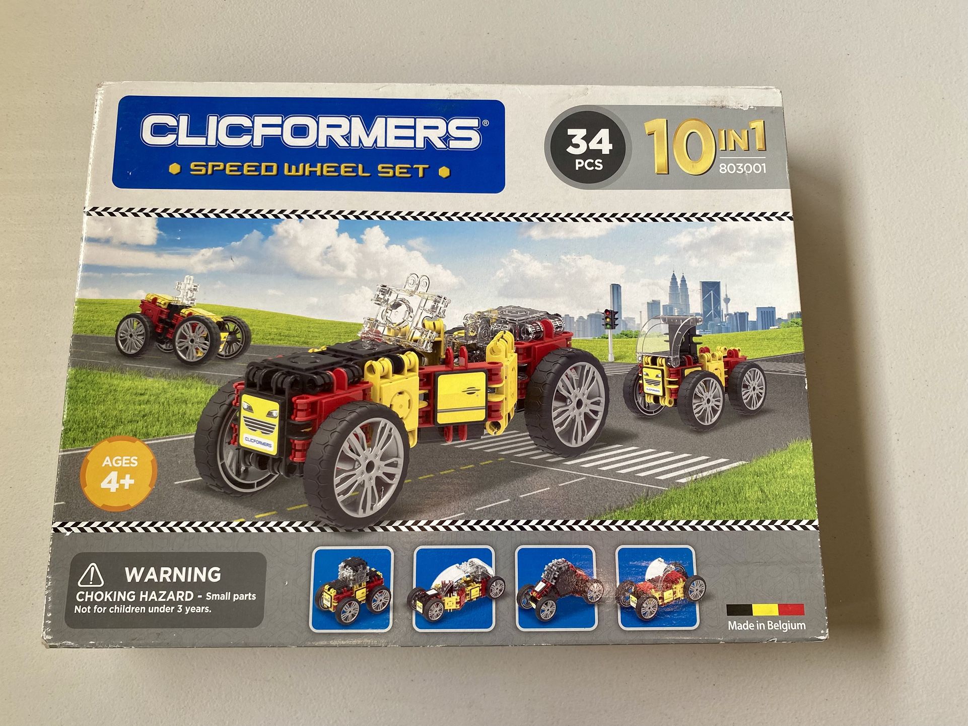 Clicformers Speed Wheel Set Construction Toy