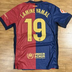 Lamine Yamal FC BARCELONA X CACTUS JACK Exclusive Jersey Size S, M, And L