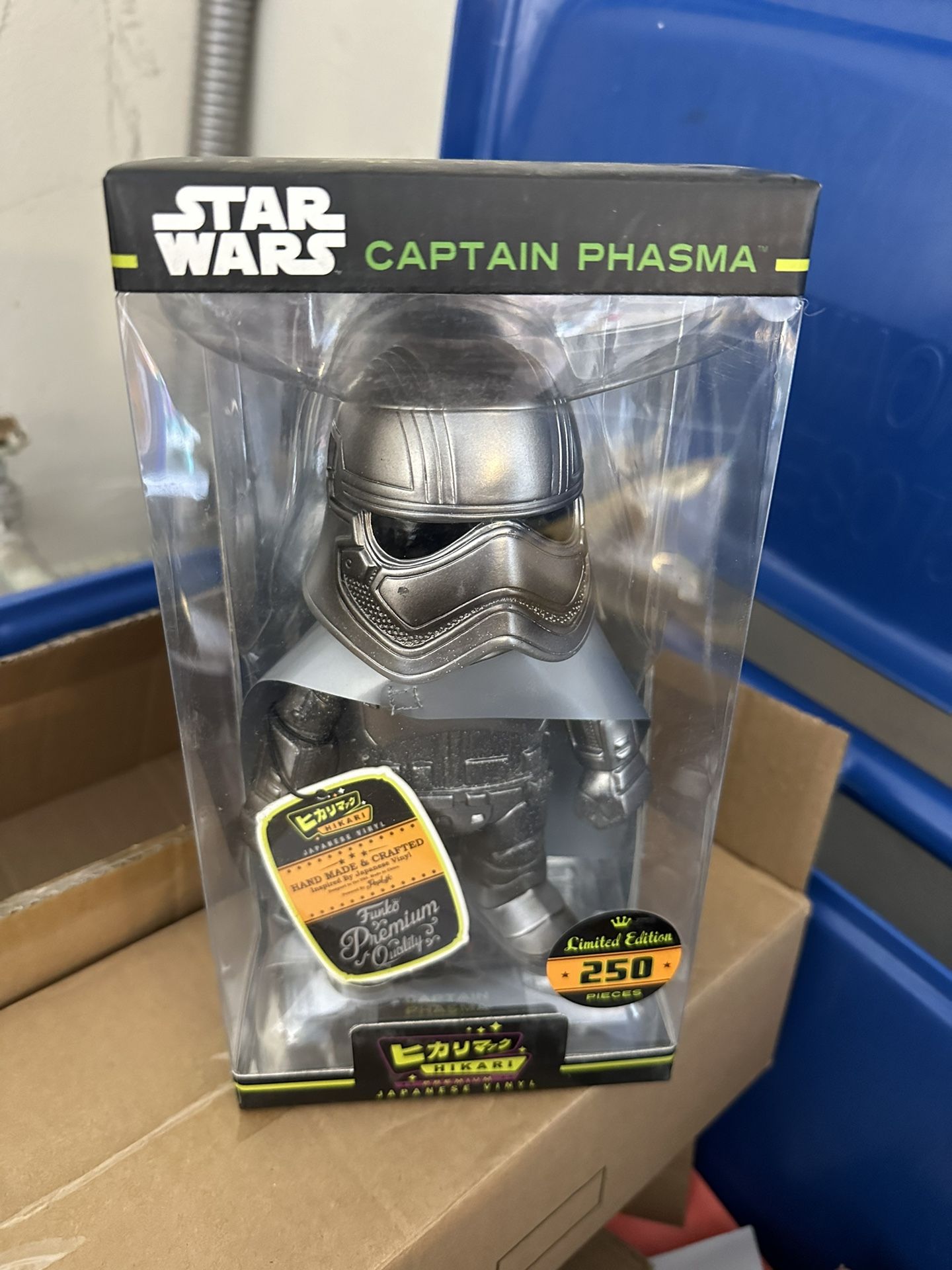 Stylized Collectible Funko Pop Star Wars Captain Phasma Cold Steel