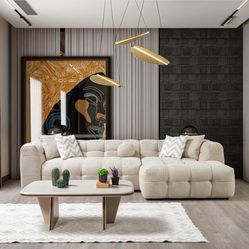 Ivy Sand Boucle Sectional 😍🥰🤗