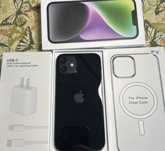 iPhone 12 Unlocked 128GB (Black)