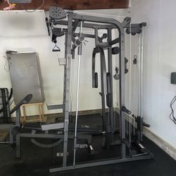 Smith Machine 2001 | Multi-Use Adj Bench | Gym Equipment | Fitness | Squat Rack | Excercise |🔴WEIGHTS AND BARBELL SOLD SEPARATELY 🔴 FREE DELIVERY 🚚