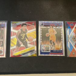 Lot Of 24 Basketball Parallel Rookie Cards