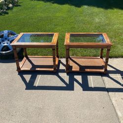 Side Table Set With Coffee Table 