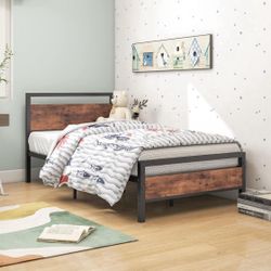 Queen Bed Frame, Nightstand, Console Table 