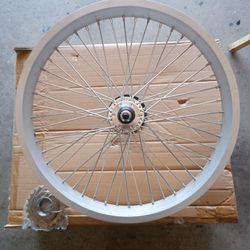 20" 2.35-3.5" Spoke Rear Wheel W/ Freewheel 48S 135mm