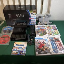 Nintendo Wii Black Bundle