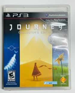 Playstation PS3 Journey Collector's Edition Tested/Works With Case C267