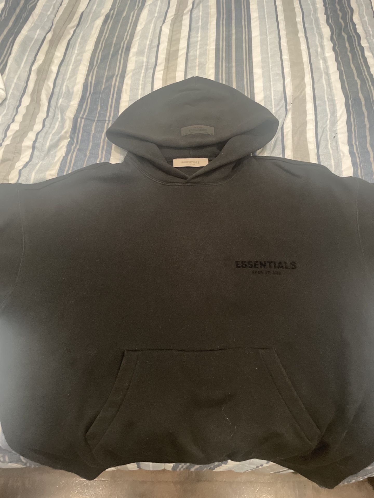 Essentials Hoodie - Black (Size XS)