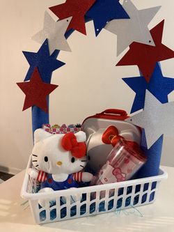 Hello Kitty Basket