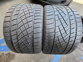 2 USED TIRES CONTINENTAL 315/35/20