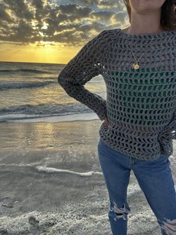 Handmade Mesh Top