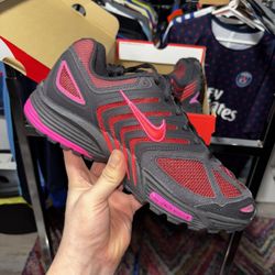 NWT Nike men sz 10 Air Max Pegasus 2K5 Black Fire Red fierce pink NEW OG ALL