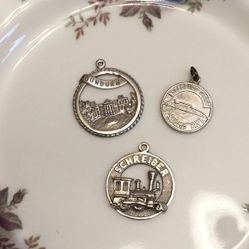 Sterling Ontario Charms 
