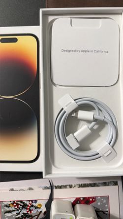 NEW iPhone charger