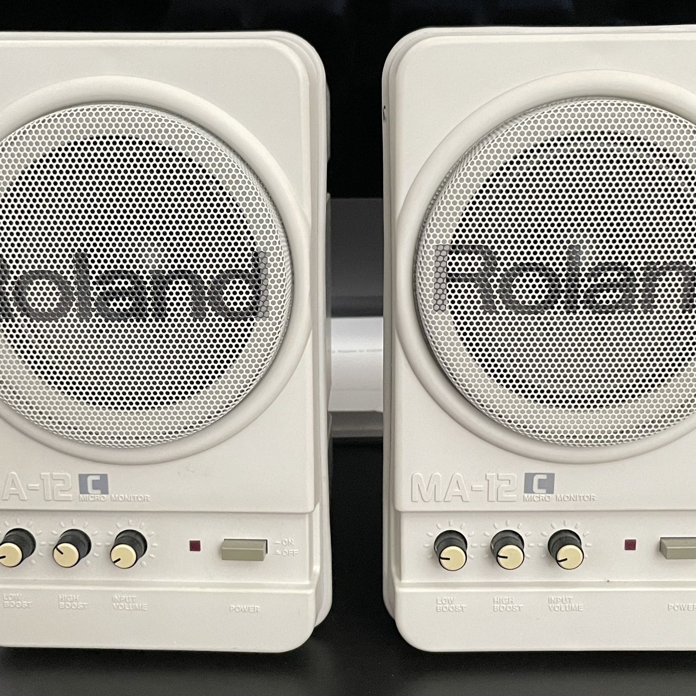 Roland MA-12C Stereo Micro Monitor Speakers (pair) for Sale in