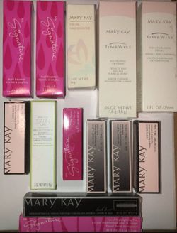 Mary Kay Cosmetics, Timewise , Lotions , Makeup.