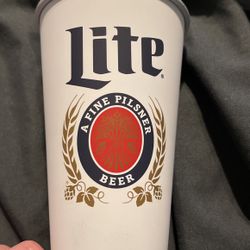 Lite Pilsner Tin cups