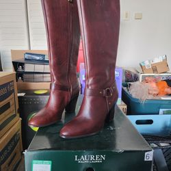 Ralph Lauren Women's Heel Boots Sz6.5