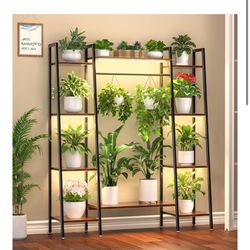 Plant Stand with Grow Lights