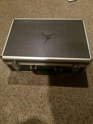 Nike Air Jordan Retro 17 Metal Suitcase XVII Original Case Briefcase