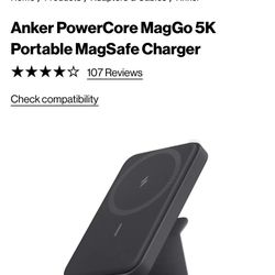 Mag  Phone Charger Portable 
