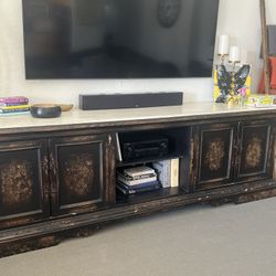 Potato Barn Media Console — Solid Wood