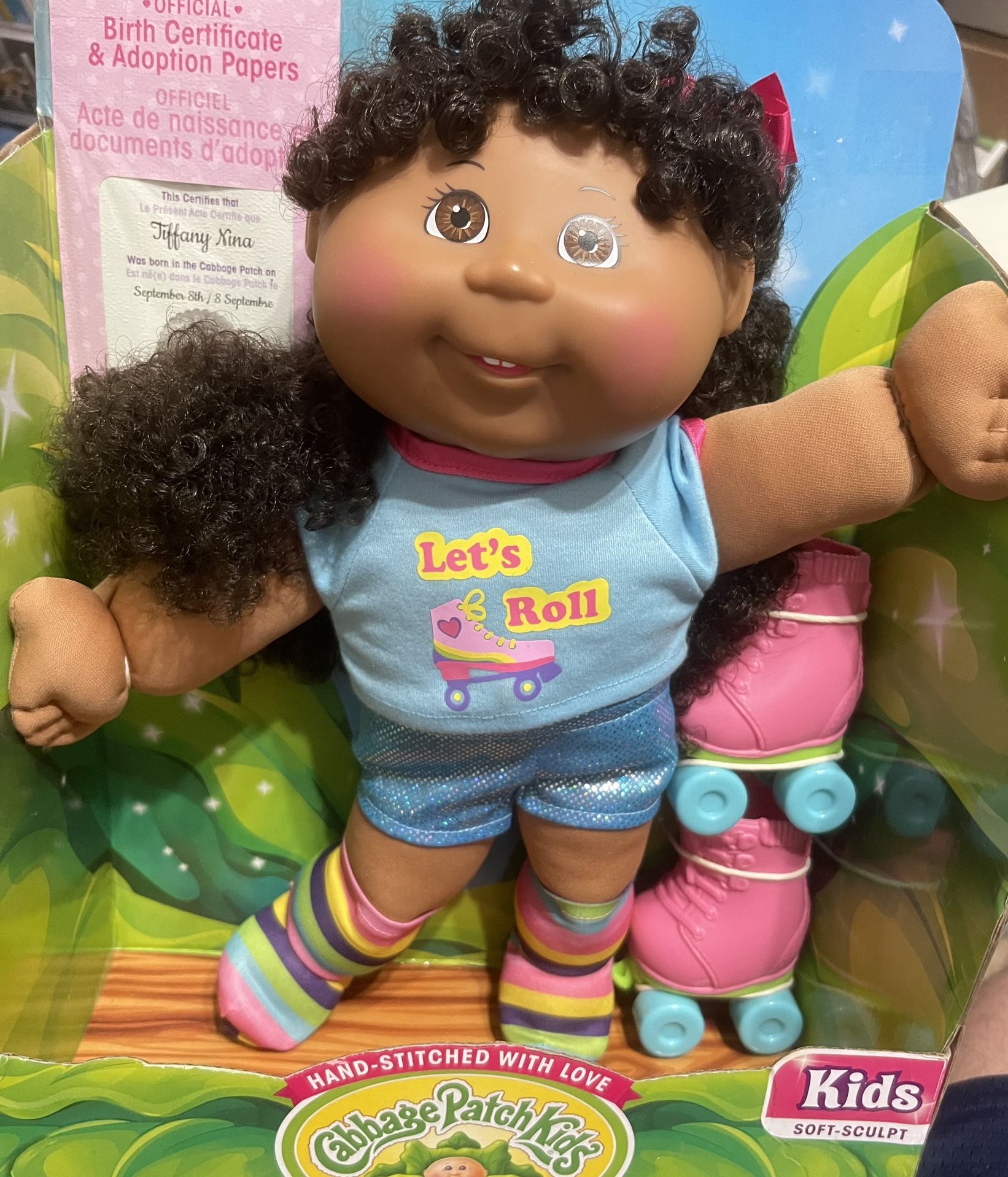 Cabbage Patch Doll Roller Skate Girl