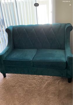 Velvet sofa OBO