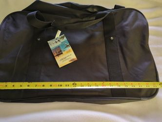 NWT Traveler's Choice 24” Large Travel Duffel Bag - Black