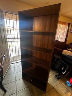 5 tier bookshelf