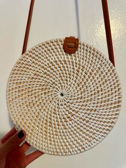 Woven Rattan Bag