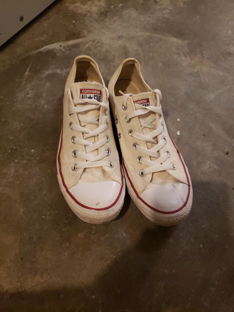 White Converse Sneakers