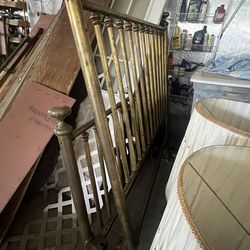 Full Size Brass Bed
