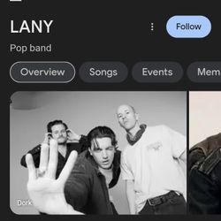 Lany Tickets 🎟️ For Tonight In Phoenix 