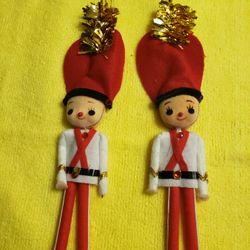 Vintage Drum Major CHRISTMAS Tree Ornament, Soldier Ornament

