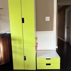 IKEA STUVA kids Wardrobe, And Drawer
