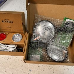 Led bike light set and mirrors 